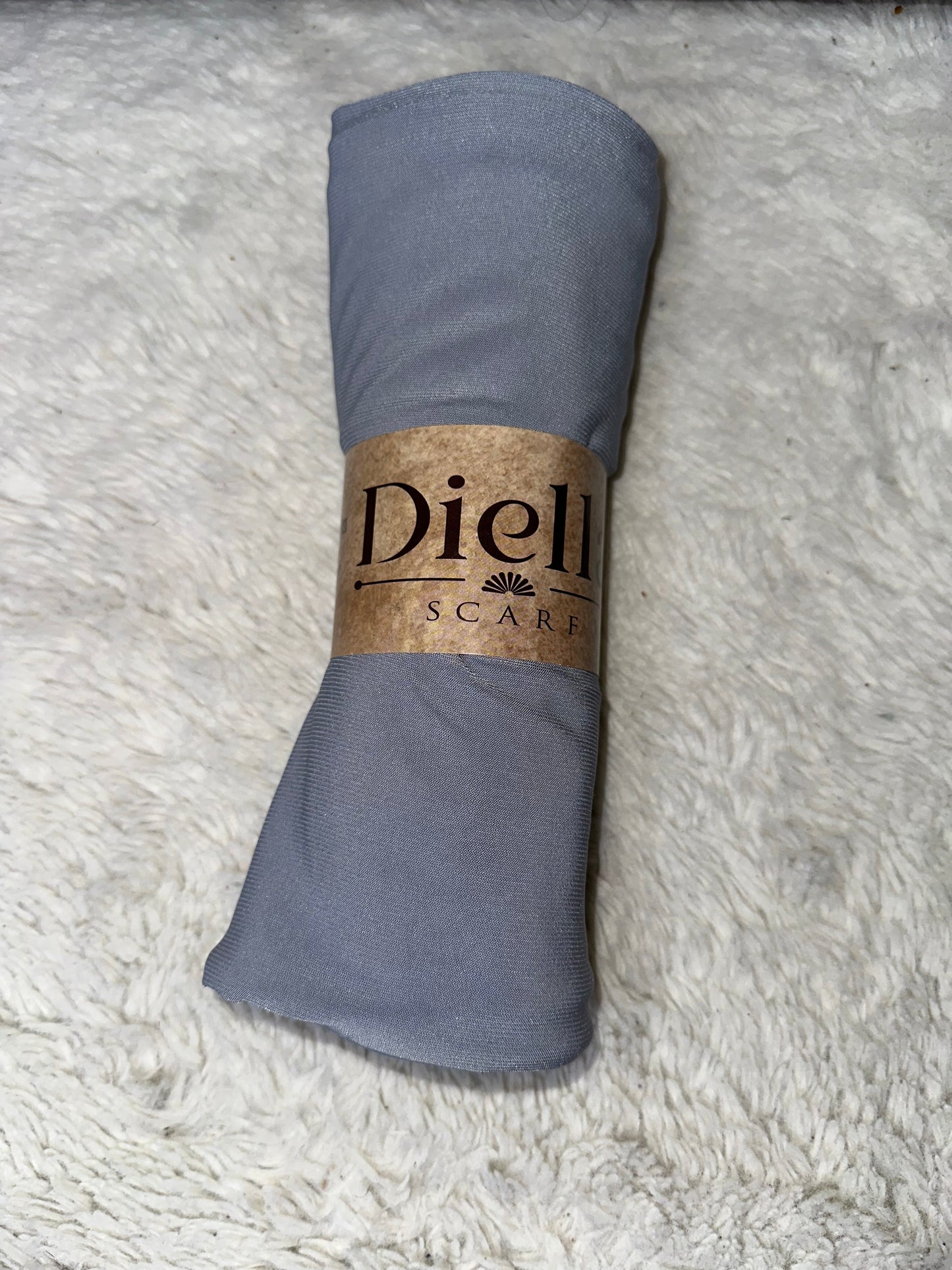 L’Art du Confort : Hijabs en Jersey Premium Gris Foncé