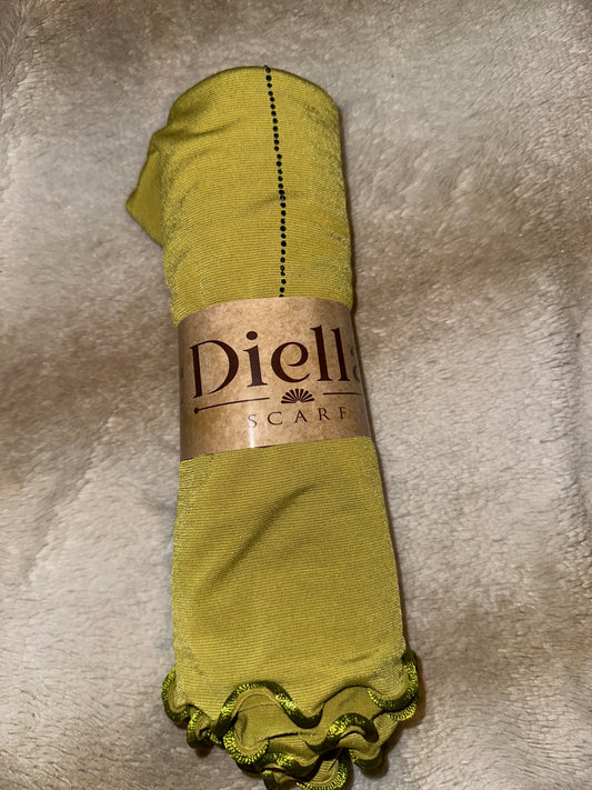 ✨ Hijabs en Jersey Premium à Strass – vert olive