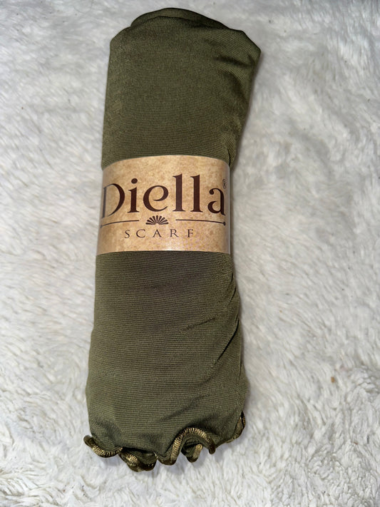 Élevez Votre Style avec Nos Hijabs en Jersey Premium Kaki