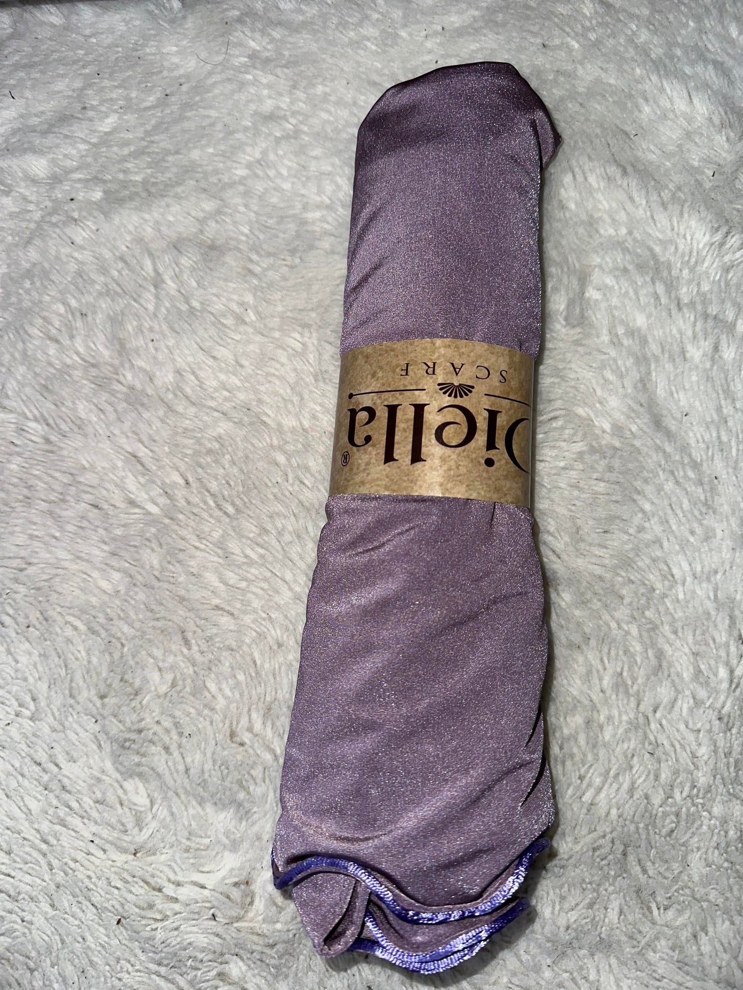 Le Luxe au Quotidien : Hijabs en Jersey Premium Satiné Lilas
